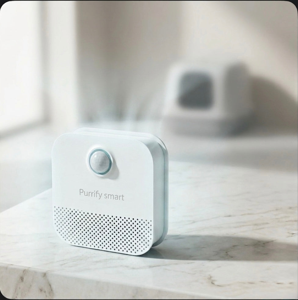 Purrify™ by AuroPaws – Elimina el Olor del Arenero Automáticamente