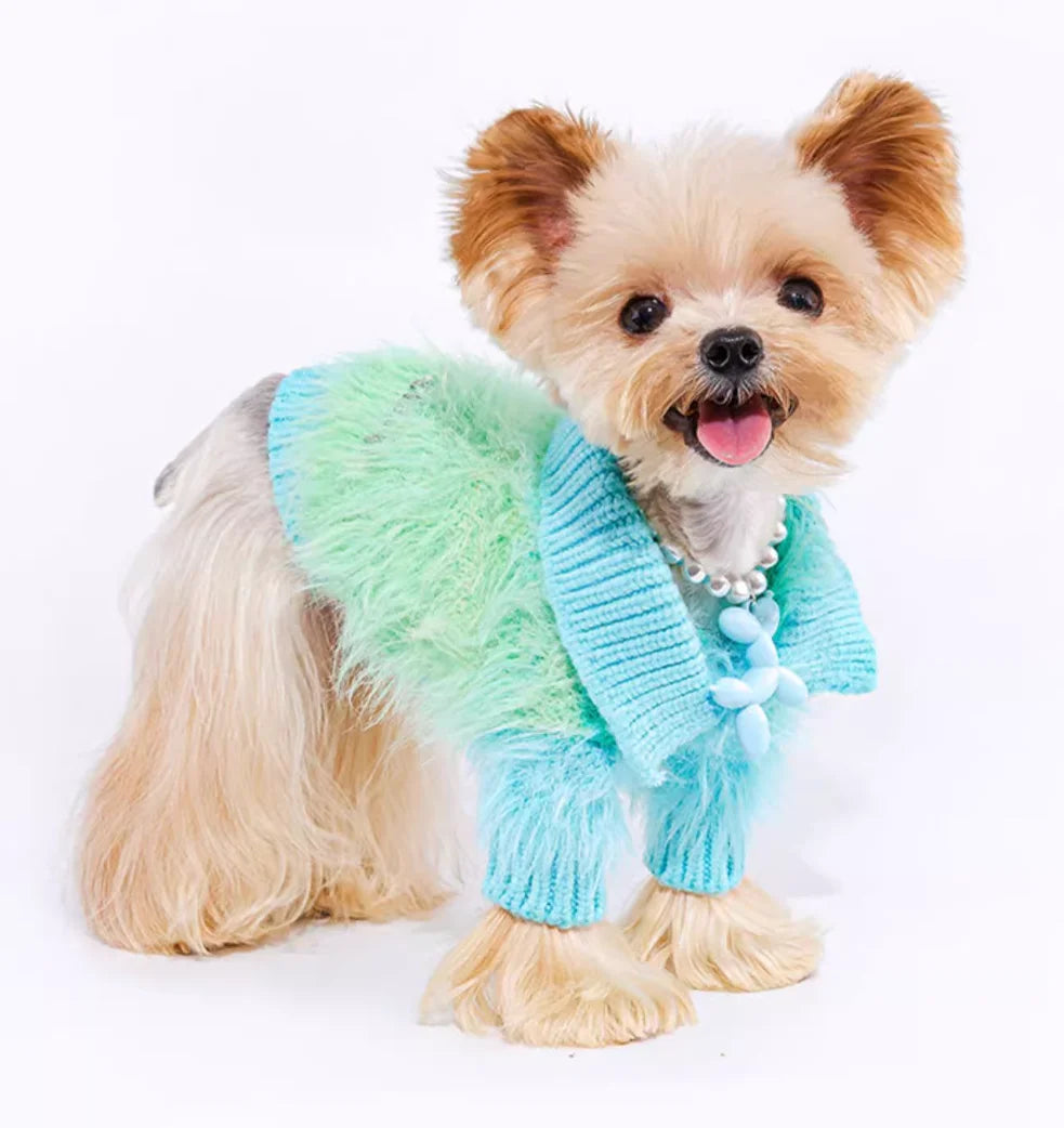 Pet Sweater Duo: Stylish Dog and Cat Clothes for Autumn and Winter - Your Furry Friends' Ultimate Seasonal Wardrobe Upgrade