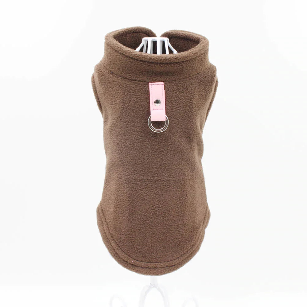 Solid Fleece Cat Clothes Winter Sphinx Cat Vest Jacket for Cats Small Dogs Chihuahua Puppy Pullover Coat Cat Costume outfits