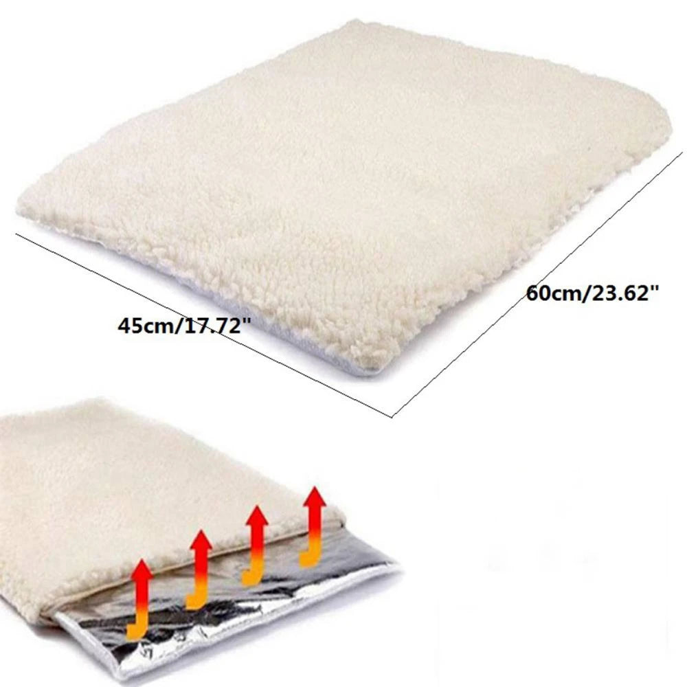 AiroPaws™ Pet Thermal Mat: Self-Heating Dog Bed Blanket for Cats & Dogs - Keep Your Furry Friend Warm with this Sofa Cushion Home Rug & Sleeping Cover!