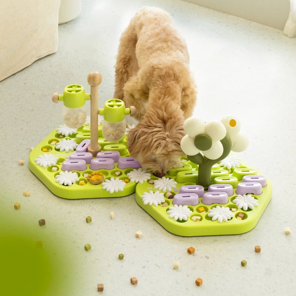 Puzzle Toys Slow Feeder Interactive Increase Puppy IQ Food Dispenser Slowly Eating NonSlip Bowl Pet Dogs Training Game