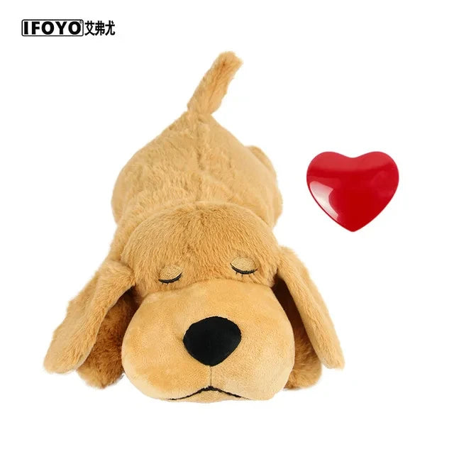 Pet soothing toys, dog anxiety companion sleep simulation heartbeat plush toys – the perfect gift for your furry friend!