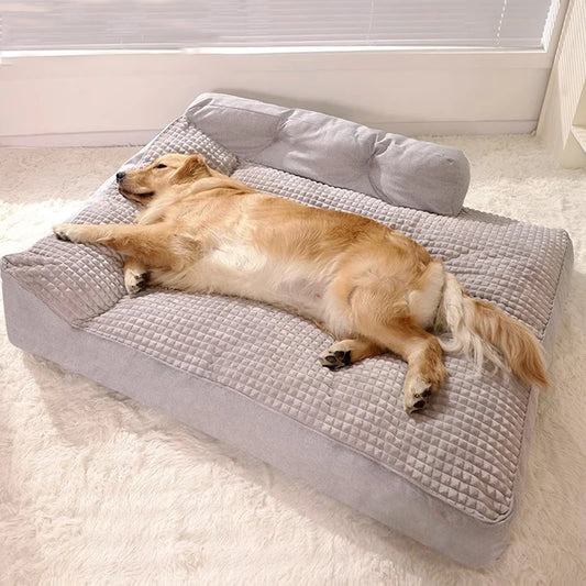 Thick & Cozy: Warm Dog Bed Sleeping Mat for Small-Medium Dogs & Cats - Soft, Removable Washable Cushion, Ideal Pet Kennel Supplies for Ultimate Comfort!