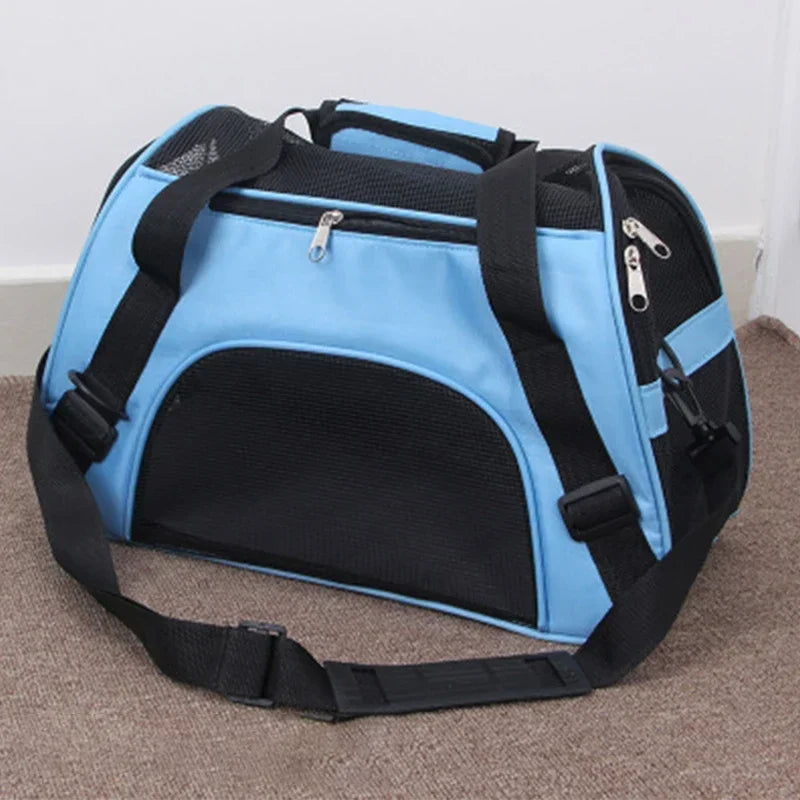 Portable Dog Cat Carrier Bag Pet Puppy Travel Bags Breathable Mesh Small Dog Cat Dogs Outdoor Tent Carrier Outgoing Pets Handbag