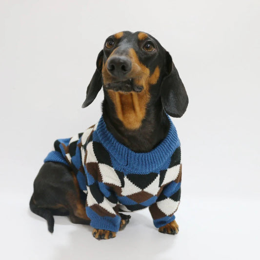 Puppy Sweater Winter Warm Spring Dog Clothes For Small Medium Dogs Dachshund Coat French Bulldog Yorkie Poodle Pet Sweater