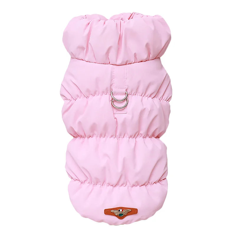 Soft Warm Dog Clothes Winter Padded Puppy Cat Coat Jacket For Small Medium Dogs Chihuahua French Bulldog Poodle Vest Pet Outfit