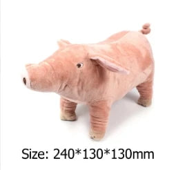 Simulation Pet Pig plush Toy Cute Pig Design Pet Grinding Teeth Squeaky Plush Toy Durable Chew Toy For Dog Interactive Supply