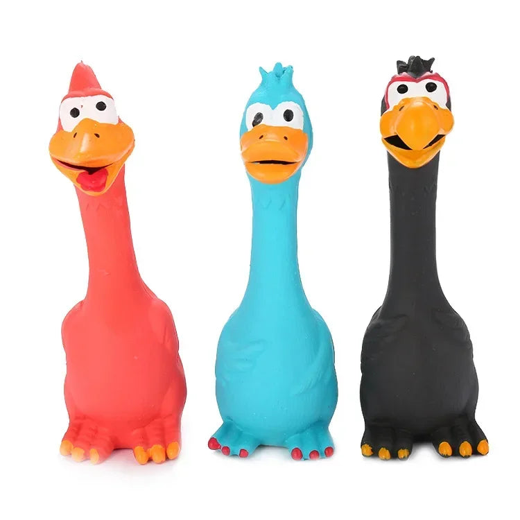 Pets Dog Toys Screaming Chicken Sound Toy Puppy Bite Resistant Chew Toy Interactive Squeaky Dog Toy Puppy Dog Accessories