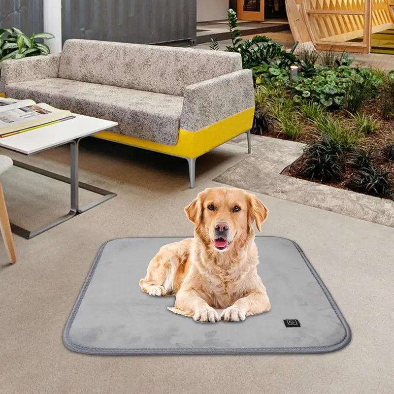 Heating Mat Pet Warm Pad: Adjustable Three-Speed Temperature Control, Ideal Heating Seat Cushion to Keep Dogs and Cats Cozy While Sleeping!