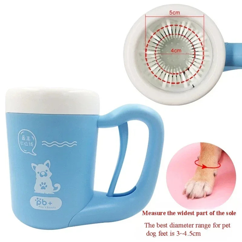 Pet Foot Washing Cup, Foot Washer, Dog and Cat Paws, Quick Cleaning Cup, Pet Supplies