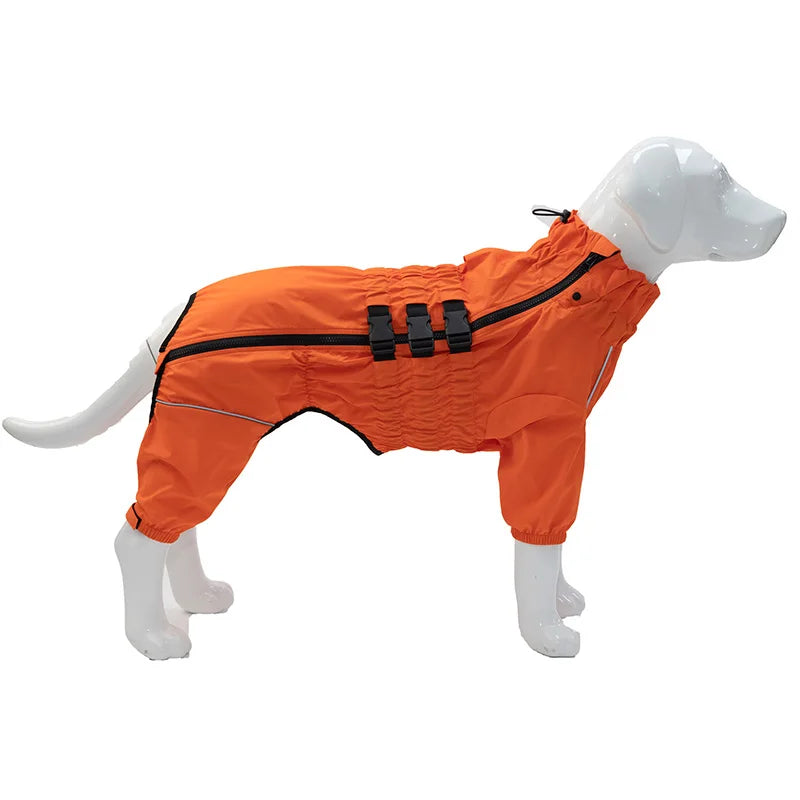 XS-5XL Pet Dog Raincoat Outdoor Waterproof Corgi Whippet Italian Greyhound Dog Jacket Small Medium Dogs Rain Coat Pet Costume