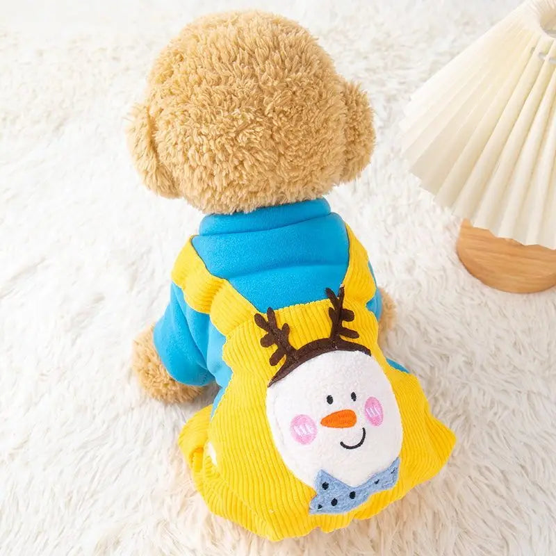 Puppy Clothes Koki Cute Autumn and Winter Clothing Teddy Small Puppy Puppy Cat Pet Winter