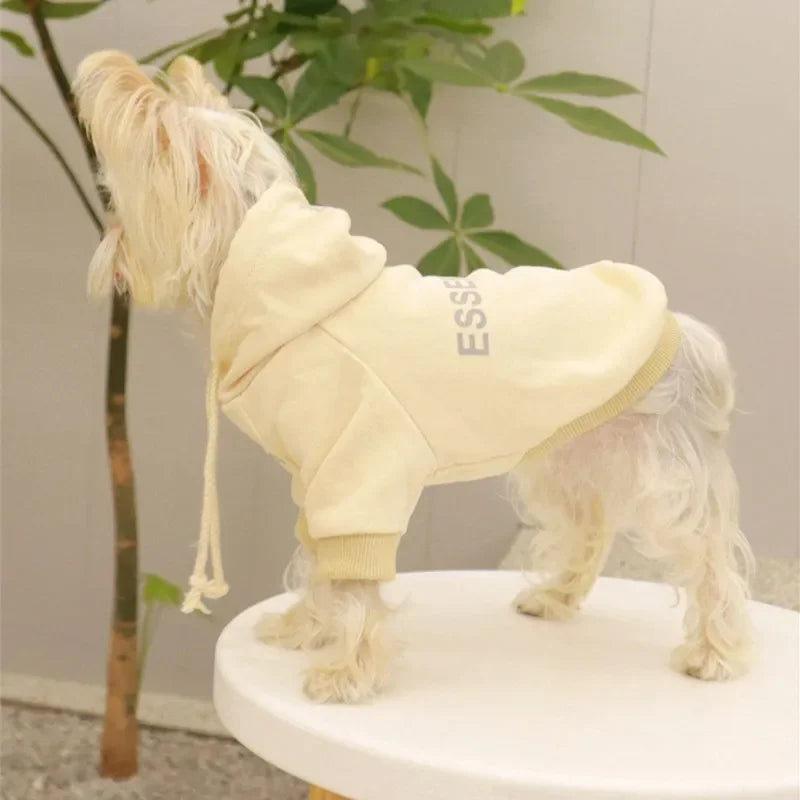 Pet Winter Autumn Dog Clothes，Warm Coat Clothes For Small Large Dogs and Cat，Sweatshirt French Bulldog Warm Puppy Clothes