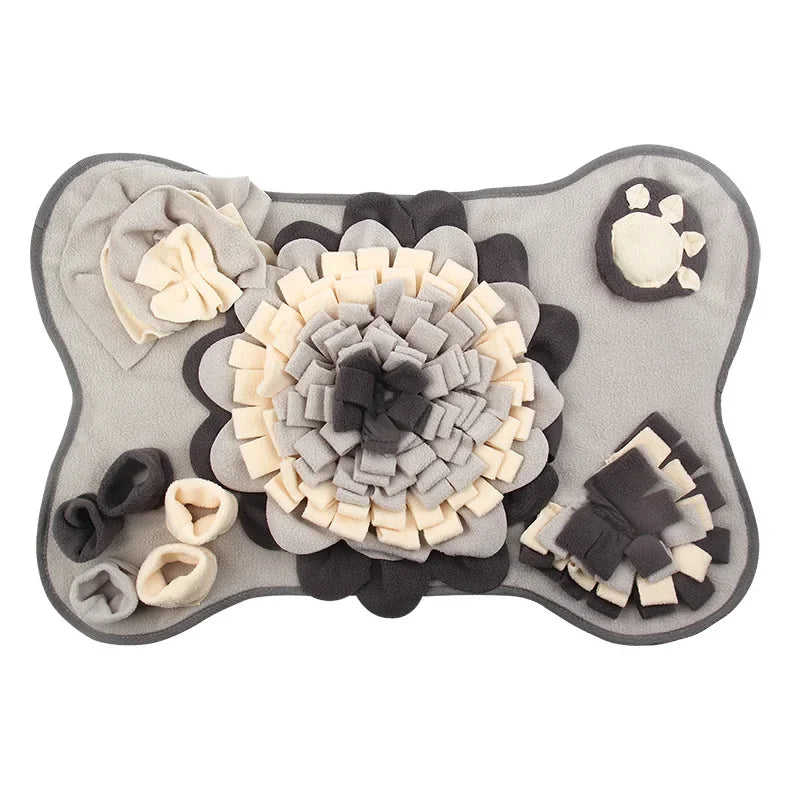 Snuffle Mat for Dogs Pet Snuffle Mat for Small and Medium Dogs Interactive Sniff Mat Feeding Pad for Puppies Slow Feeder Dog