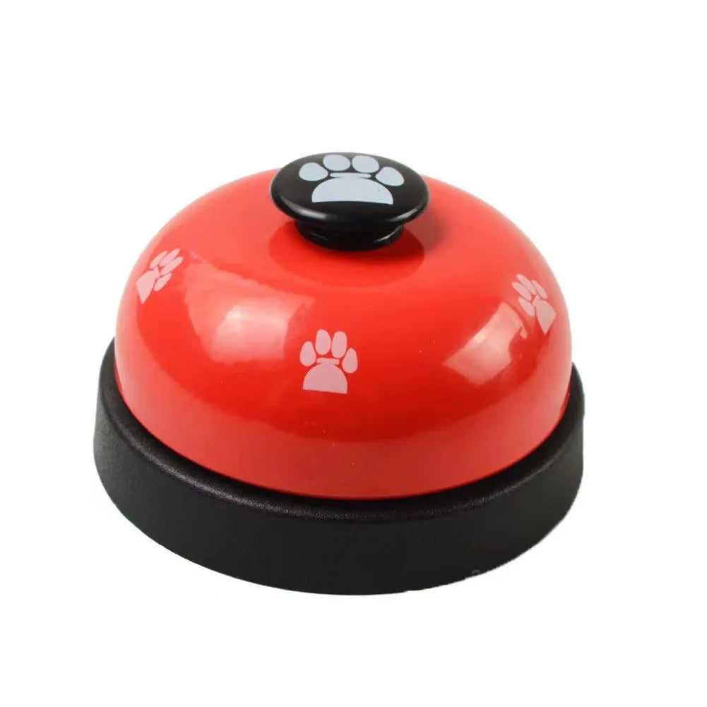 Pet Toys Bell for Dogs Cat Training Interactive Toy Called Dinner Small Bells Footprint Ring Trainer Feeding Reminder For Teddy