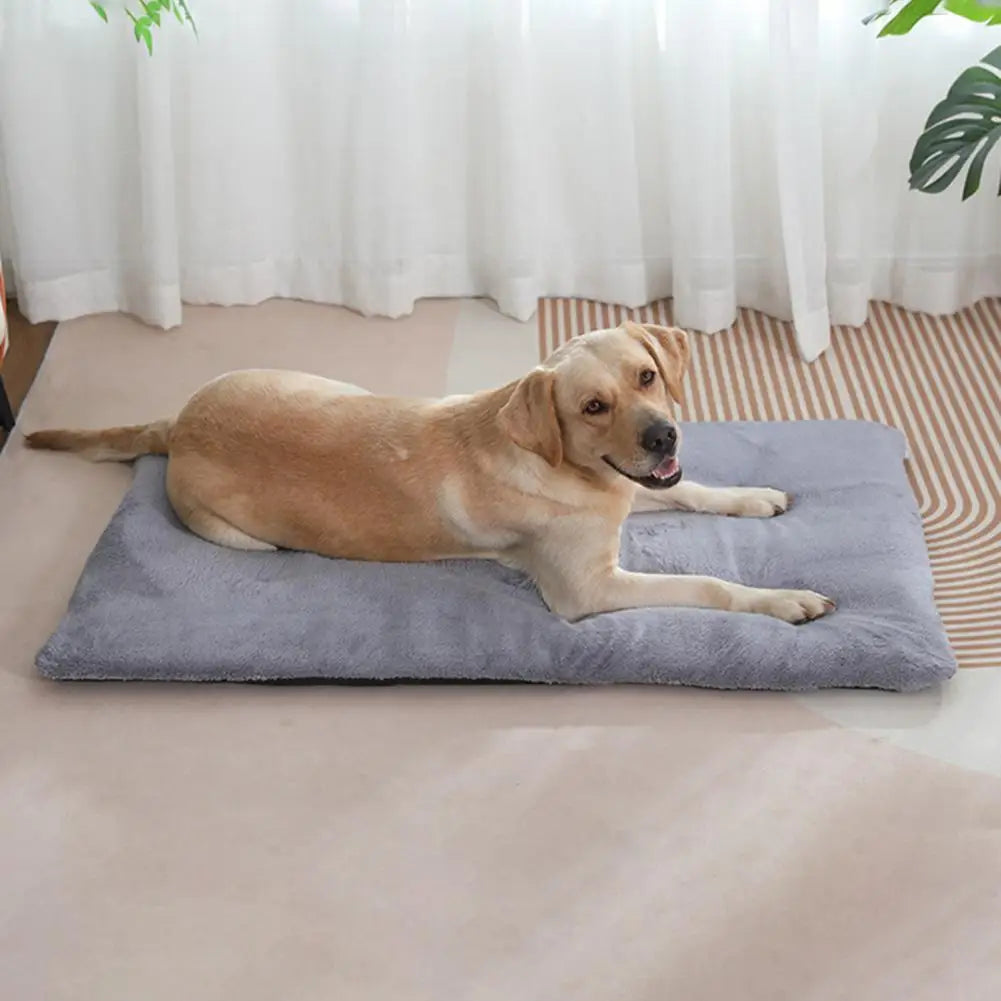 AiroPaws™ Cozy Self-Heating Pet Bed: Warm, Washable Mat for Cats & Dogs | Anti-Slip, Thermal Comfort for a Restful Sleep!