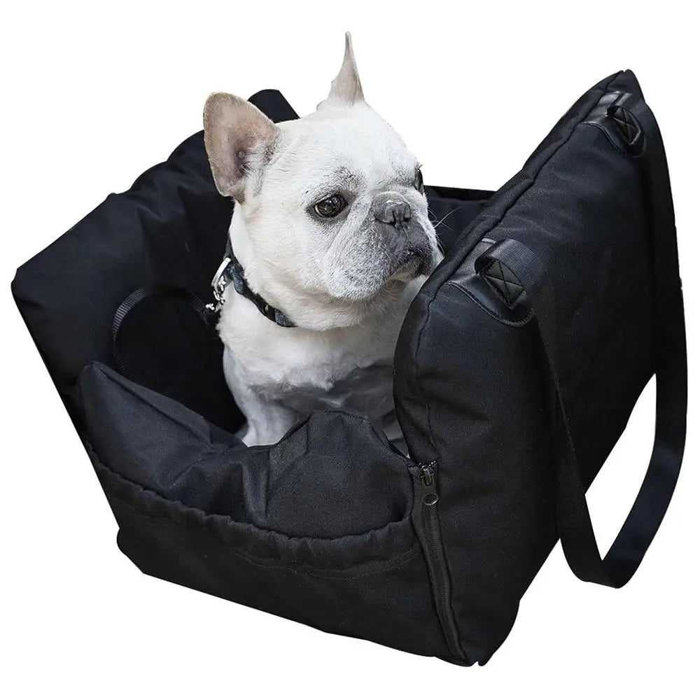 Pet Seat Dog Car Seat Air Bag Dog Booster Seat for Small Pets Dog Booster Seat for Small Pets with Adjustable Straps Interactive