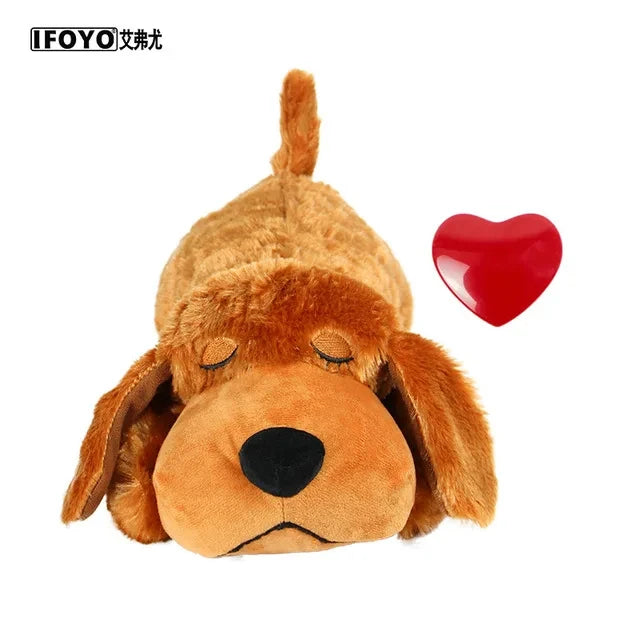 Pet soothing toys, dog anxiety companion sleep simulation heartbeat plush toys – the perfect gift for your furry friend!