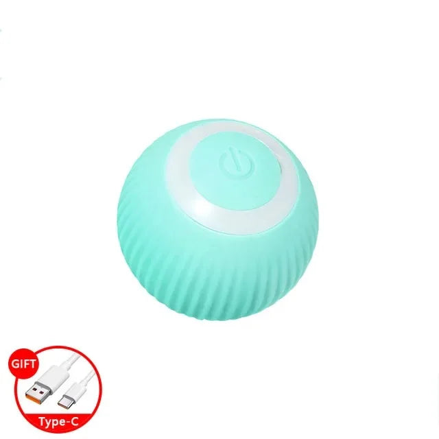 Smart Dog Toy Ball Electronic Interactive Pet Toy Moving Ball USB Automatic Moving Bouncing for Puppy Birthday Gift Cat Product