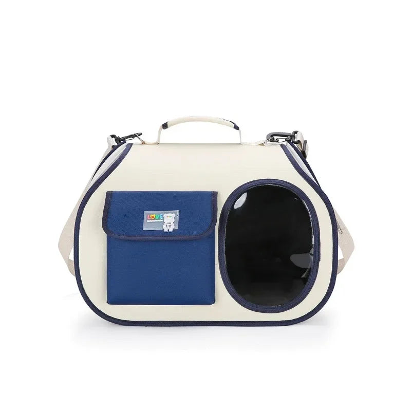 Portable Cat Bags Pet Dog Carrier Bag Mesh Breathable Carrier Bags for Small Dogs Foldable Cats Handbag Travel Pet Transport Bag