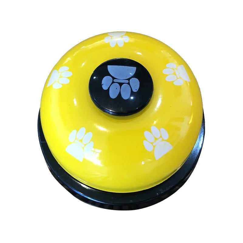 Pet Toys Bell for Dogs Cat Training Interactive Toy Called Dinner Small Bells Footprint Ring Trainer Feeding Reminder For Teddy