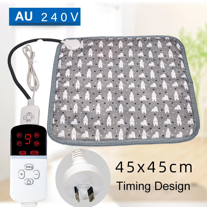 Ultimate Comfort Unleashed: Pet Heating Pad for Cat Dog Electric Blanket with Temperature Control & Waterproof Design - Your Pet's Cozy Paradise!