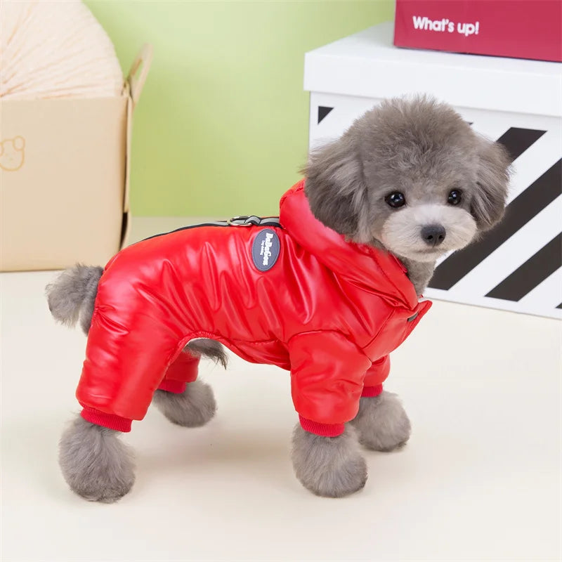 Winter Warm Thicken Pet Dog Jacket Waterproof Dog Clothes for Small Medium Dogs Puppy Coat Chihuahua French Bulldog Pug Clothing