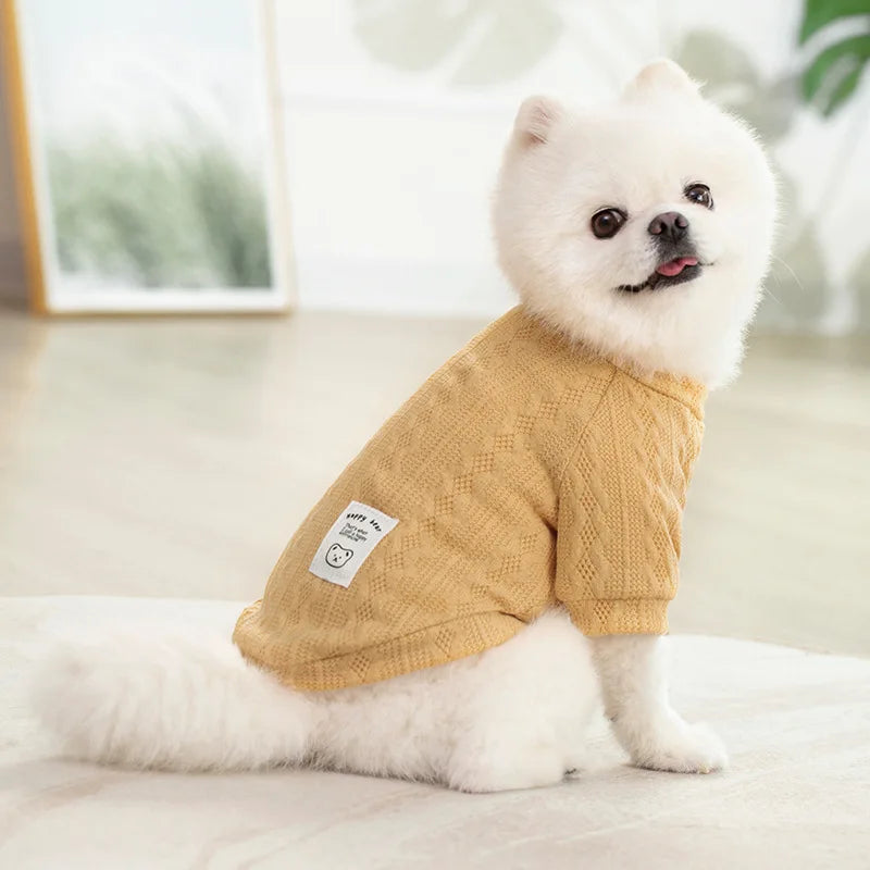 Pet Dog Warm Sweaters for Autumn and Winter Cat Puppy Clothes Cat and Dog Knitwear Puppy Clothes Dog Designer Sweater Winter