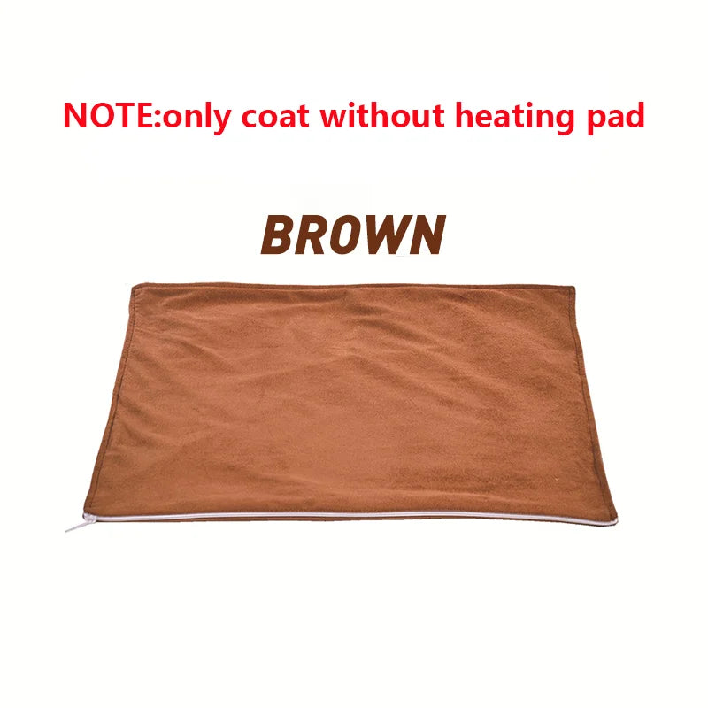 Ultimate Comfort Unleashed: Pet Heating Pad for Cat Dog Electric Blanket with Temperature Control & Waterproof Design - Your Pet's Cozy Paradise!