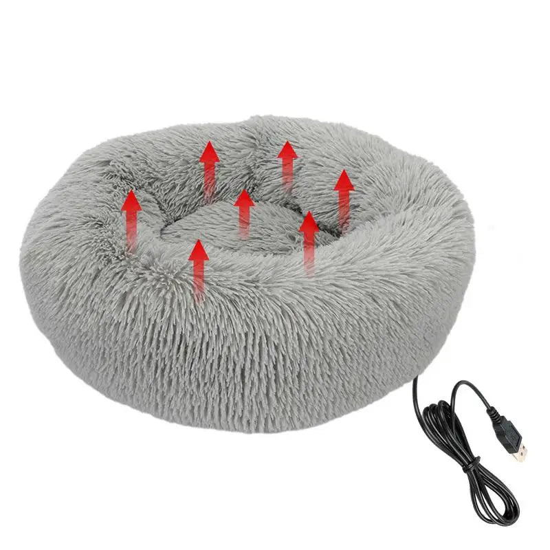 Revolutionary USB-Powered Electric Heated Pet Bed: Winter-Warm Cat Mat & Cozy Indoor Heating Pad for Dogs - Soft, Comfortable, and Convenient!