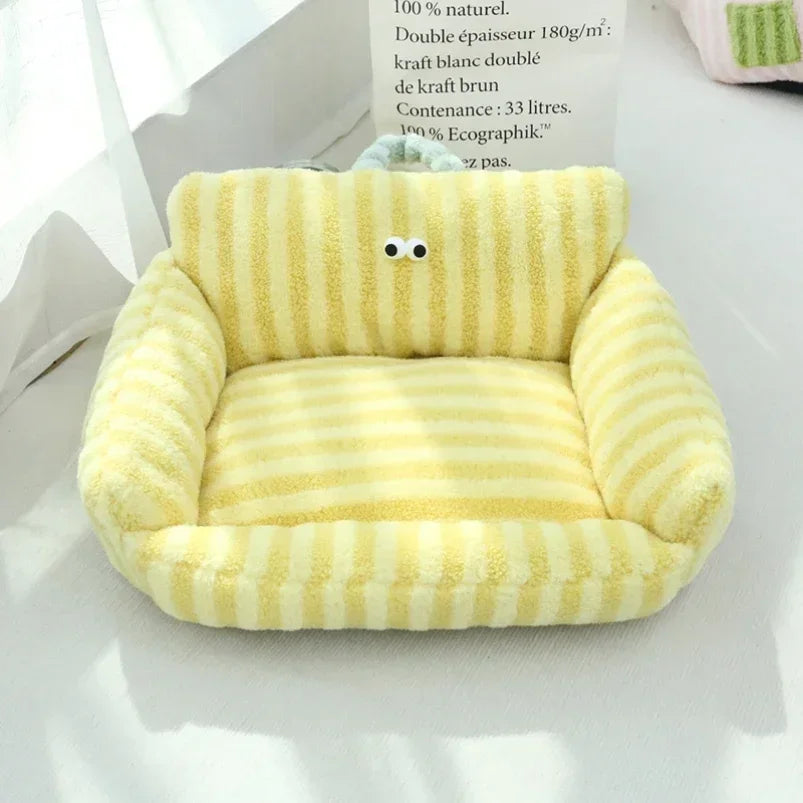 Puppy special sofa kennel winter warm pet Internet celebrity cat nest small dog dog sleeping mat cushion winter bed