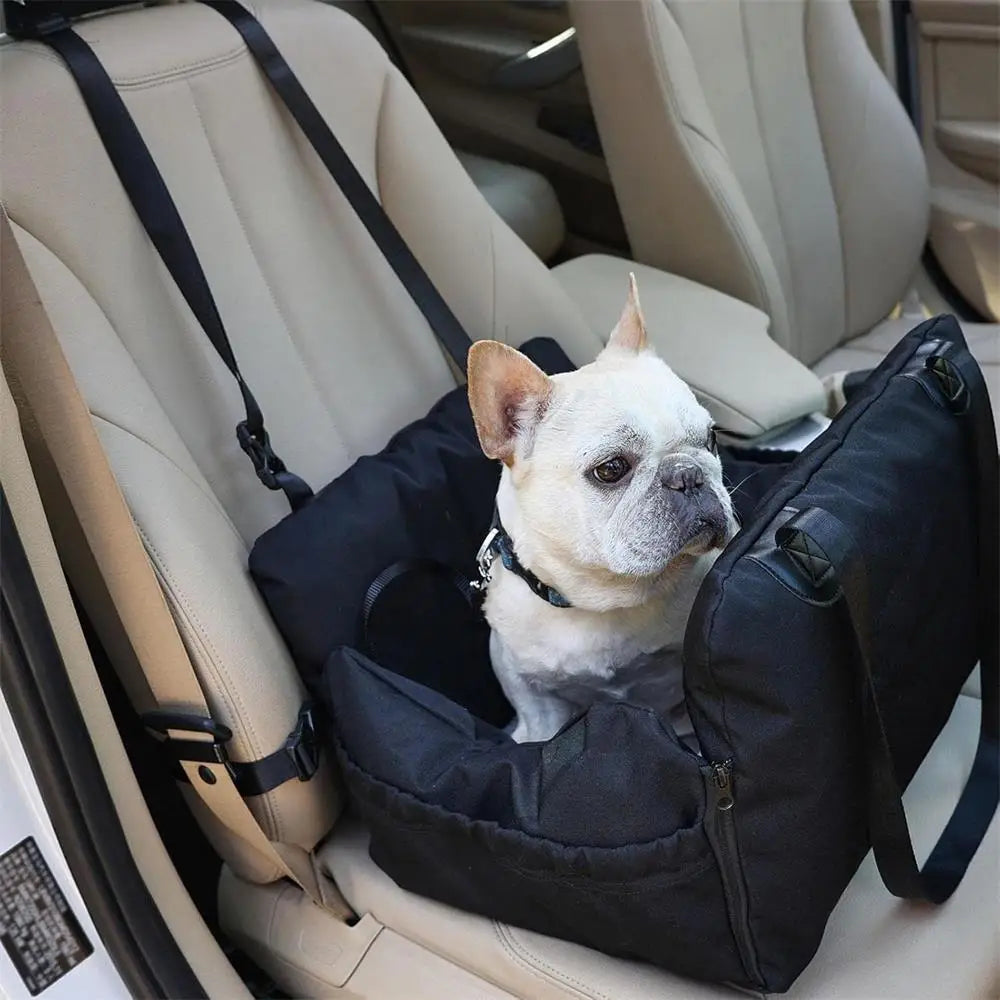 Pet Seat Dog Car Seat Air Bag Dog Booster Seat for Small Pets Dog Booster Seat for Small Pets with Adjustable Straps Interactive