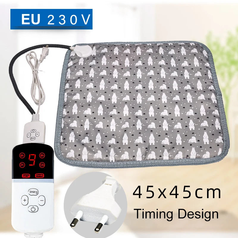 Ultimate Comfort Unleashed: Pet Heating Pad for Cat Dog Electric Blanket with Temperature Control & Waterproof Design - Your Pet's Cozy Paradise!