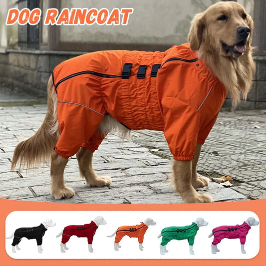 XS-5XL Pet Dog Raincoat Outdoor Waterproof Corgi Whippet Italian Greyhound Dog Jacket Small Medium Dogs Rain Coat Pet Costume