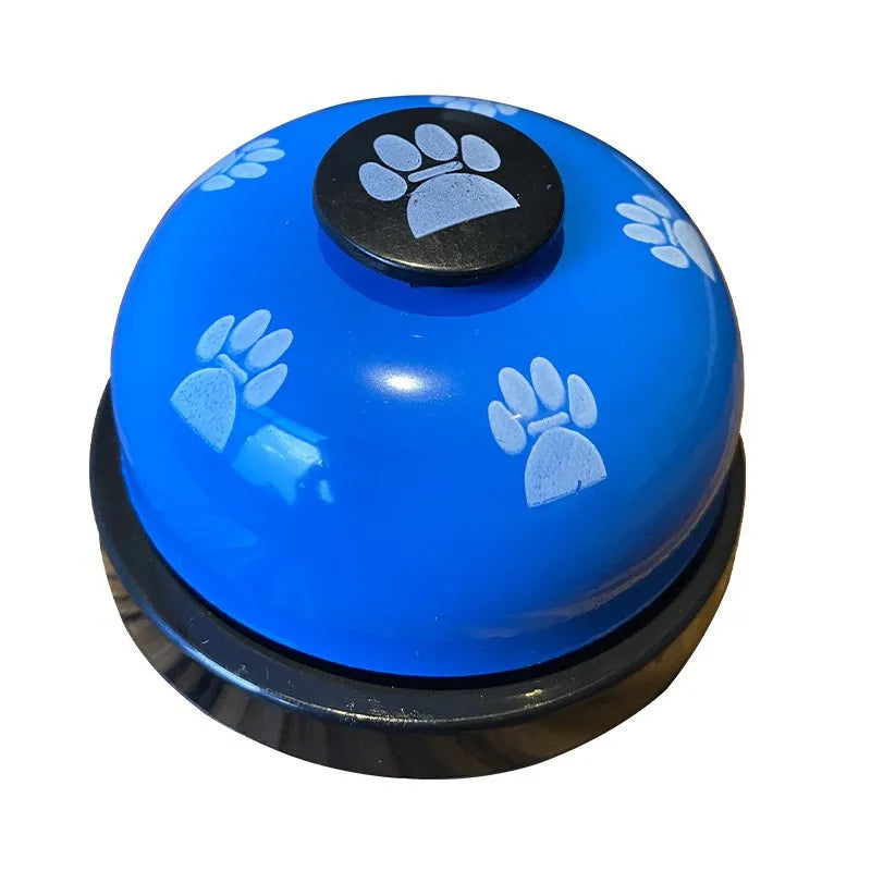 Pet Toys Bell for Dogs Cat Training Interactive Toy Called Dinner Small Bells Footprint Ring Trainer Feeding Reminder For Teddy