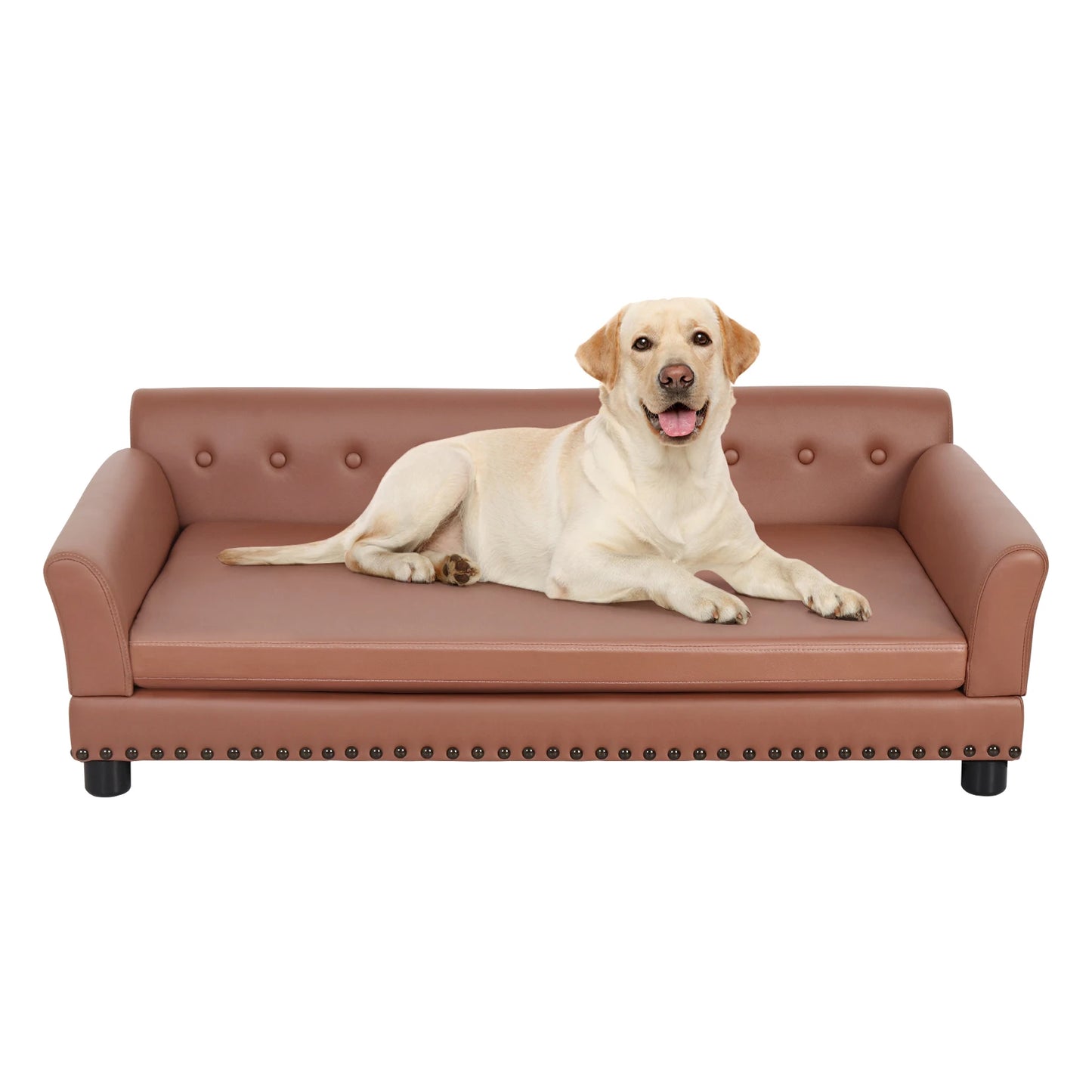 Pet Sofa Bed: BingoPaw Waterproof Sofa-type Dog Bed Pet Snuggle Lounge Bed with Removable Cushion