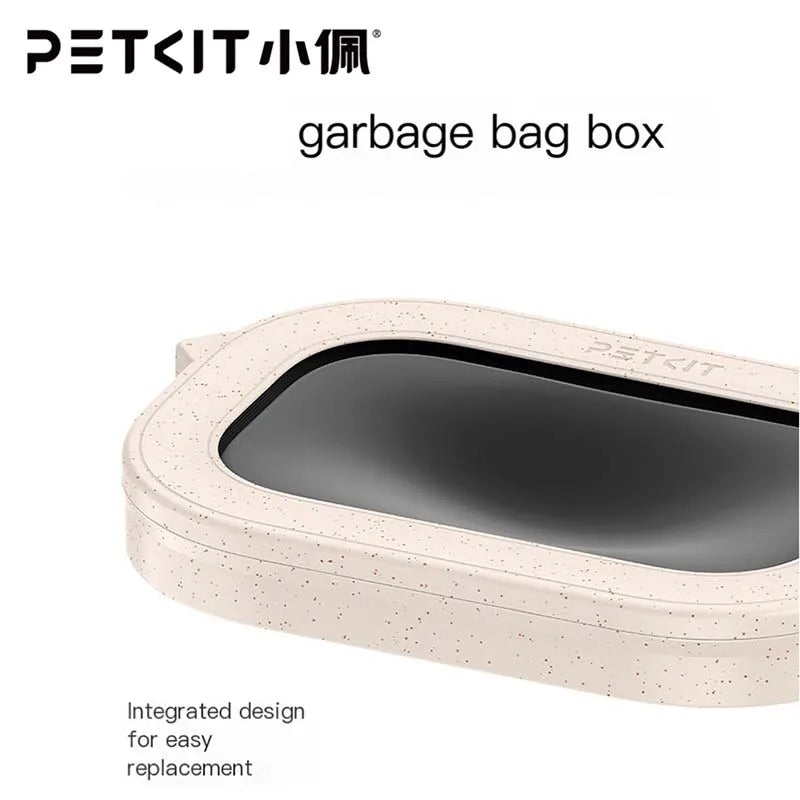 Petkit-Refillable Ring Trash Bags, Ultra Exclusive Garbage Bin, Automatic Packaging, Cat Litter Box