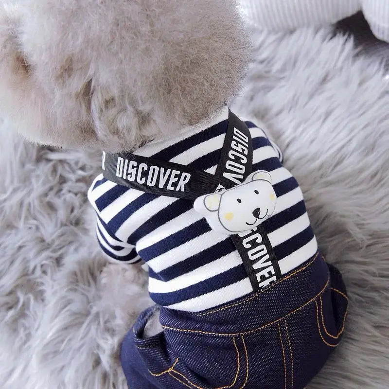 Puppy Clothes Koki Cute Autumn and Winter Clothing Teddy Small Puppy Puppy Cat Pet Winter