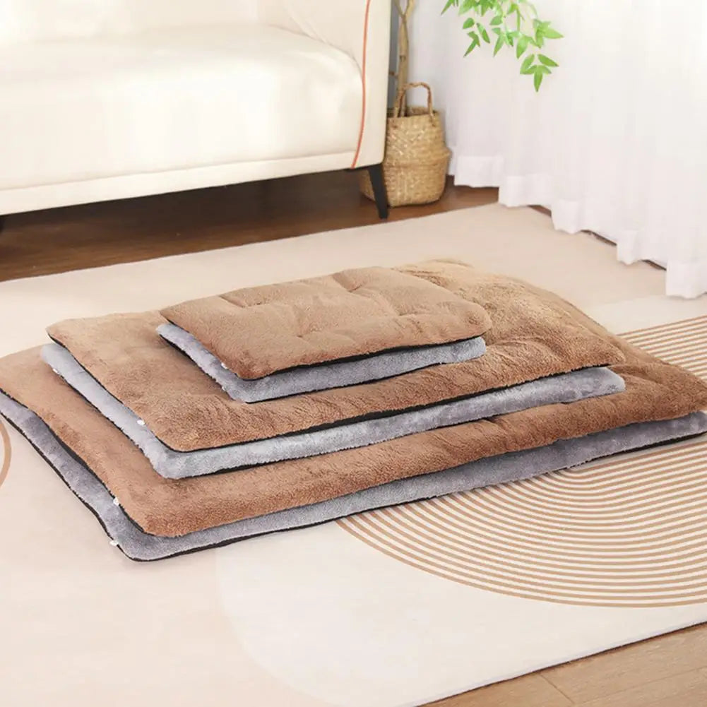 AiroPaws™ Cozy Self-Heating Pet Bed: Warm, Washable Mat for Cats & Dogs | Anti-Slip, Thermal Comfort for a Restful Sleep!