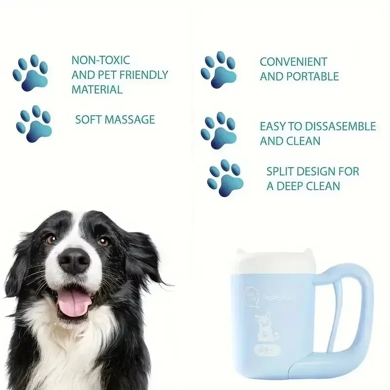 Pet Foot Washing Cup, Foot Washer, Dog and Cat Paws, Quick Cleaning Cup, Pet Supplies