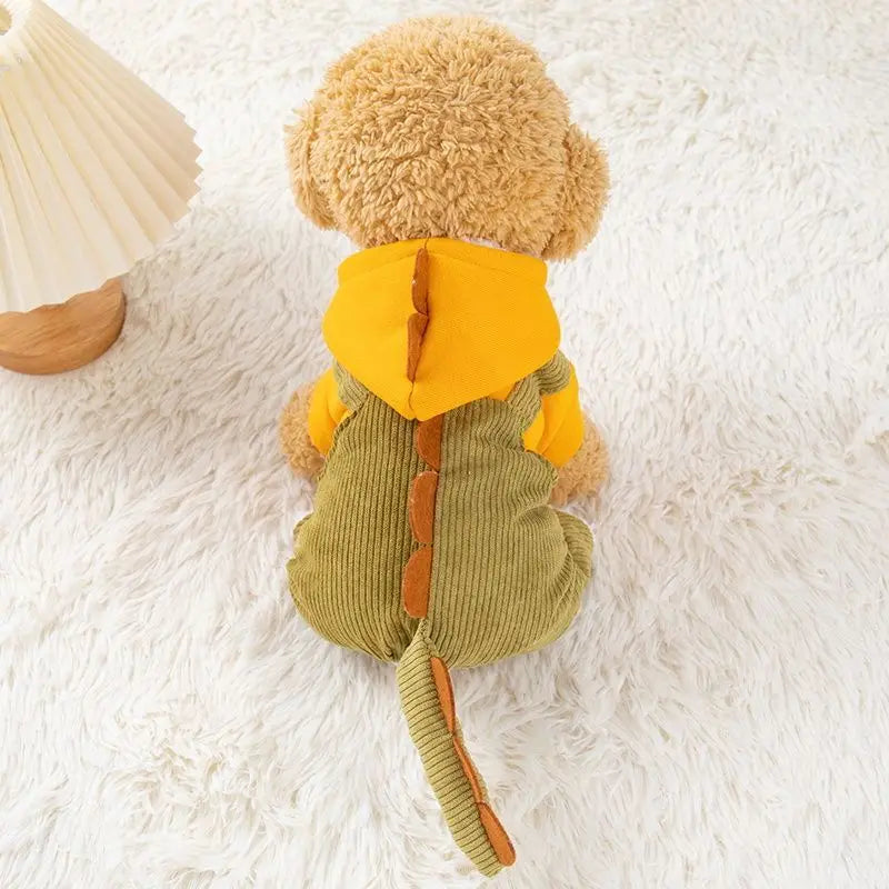 Puppy Clothes Koki Cute Autumn and Winter Clothing Teddy Small Puppy Puppy Cat Pet Winter