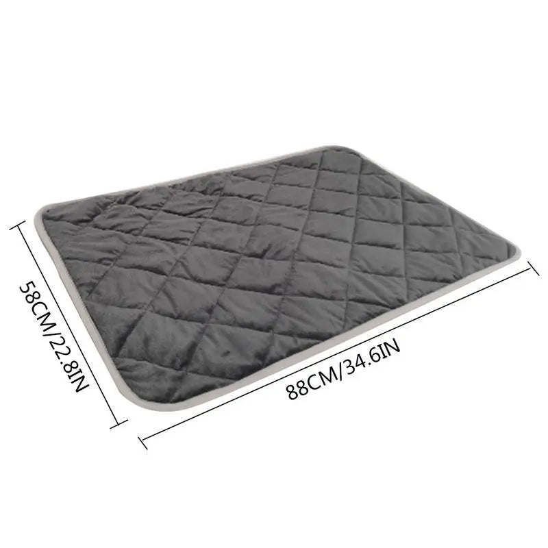 Revolutionary Outdoor Pet Self-Heating Pad: Thermal Heat Blanket for Cats, Non-Slip, Wear-Resistant, Reflective & Retains Warmth - Ultimate Comfort Solution!