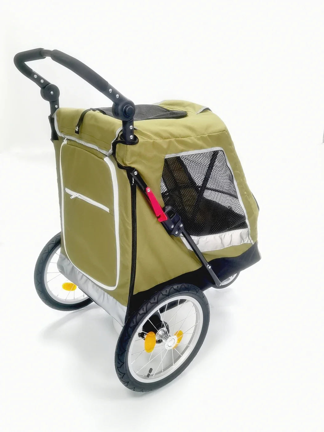 Roomy and Secure Large Dog Stroller Engineered for Convenient Long-Distance Transport Detachable Trimming Table,Dog show trolley